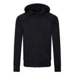 Bluza Rozpinana Męska Jeden Kolor Slim. Czarne bluzy bez kaptura męskie JUST COOL, m. Za 188.99 zł.