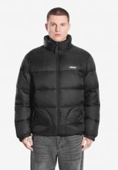 Kurtka turystyczna męska Prosto Puffer Void-9 zimowa. Czarne kurtki męskie Prosto., na zimę, m, z aplikacjami, z poliamidu, klasyczne, bez kaptura. Za 379.99 zł.