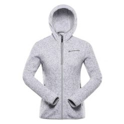 Bluza damska polarowa z kapturem Alpine Pro Zega 2. Szare bluzy z kapturem damskie Alpine Pro, z polaru. W wyprzedaży za 349.00 zł.