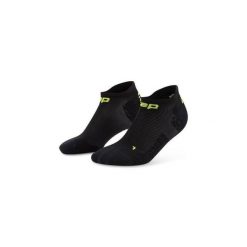 Damskie krótkie skarpety kompresyjne sportowe Core Run stopki Ultralight CEP. Czarne skarpetki damskie CEP, bez wzorów, z elastanu. Za 69.00 zł.