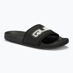 Klapki męskie Quiksilver Rivi Wordmark Slide II black 1. Czarne klapki i japonki męskie Quiksilver. Za 89.99 zł.