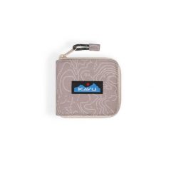 Portfel Kavu Zip Around - taupe topo. Brązowe portfele damskie KAVU, bez wzorów. Za 125.99 zł.