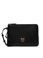 PINKO Torebka Wristlet PE 25 PCPL 104353 A0F1 Czarny. Czarne torebki klasyczne damskie Pinko, bez wzorów, ze skóry, bez dodatków. Za 469.99 zł.