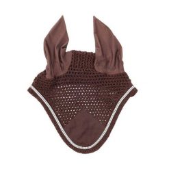 Czapka przeciwlotnicza z dżetami Kavalkade. Brązowe czapki męskie KAVALKADE, bez wzorów, eleganckie. Za 142.00 zł.