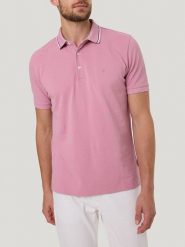Pierre Cardin Koszulka polo w kolorze jasnoróżowym rozmiar: XXL. Różowe koszulki polo męskie Pierre Cardin, xxl, bez wzorów, z bawełny, bez ramiączek. Za 123.45 zł.