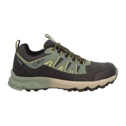 Wodoodporne buty trekkingowe CMP Laky Fast. Czarne buty trekkingowe męskie CMP, z gumy, bez zapięcia, trekkingowe. Za 457.95 zł.