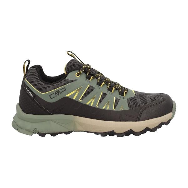 Wodoodporne buty trekkingowe CMP Laky Fast. Czarne buty trekkingowe męskie CMP, z gumy, bez zapięcia, trekkingowe. Za 466.10 zł.