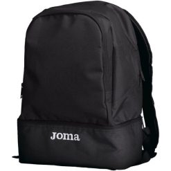 Plecak sportowy Joma Estadio III czarny. Czarne plecaki damskie Joma, bez wzorów. Za 69.99 zł.