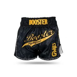 Szorty bokserskie Booster Fight Gear TBT Slugger Wave. Czarne szorty damskie BOOSTER FIGHT GEAR, z aplikacjami, z satyny, klasyczne. Za 271.00 zł.