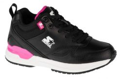 Buty sportowe Sneakersy damskie, Erie. Czarne buty sportowe na co dzień damskie Starter, bez wzorów, z materiału, trekkingowe. Za 199.99 zł.