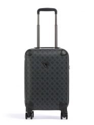 Guess Walizka w kolorze antracytowym - 32 x 53 x 22 cm rozmiar: onesize. Czarne walizki Guess, z aplikacjami, z materiału. Za 678.45 zł.