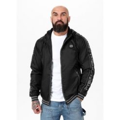 Kurtka przejściowa męska Pitbull Roxton. Czarne kurtki męskie PITBULL, m, bez wzorów, z kapturem. Za 249.00 zł.