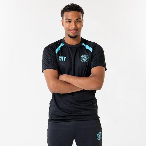 Koszulka Wyjazdowa Manchester City 25/26 Męska. Niebieskie t-shirty sportowe męskie MANCHESTER CITY, m, bez ramiączek, do piłki nożnej. Za 169.99 zł.