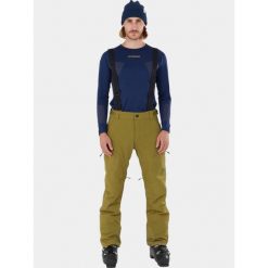 Spodnie Narciarskie Męskie Fundango Teak. Zielone spodnie materiałowe męskie Fundango, bez wzorów, sportowe. Za 599.90 zł.