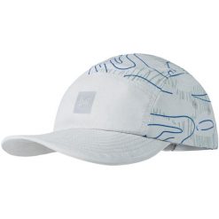 Czapka z daszkiem BUFF 5 PANEL GO CAP YOUTH SUBER BIRCH. Szare czapki męskie Buff, bez wzorów, sportowe. Za 98.41 zł.