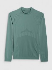 4F Podkoszulek termiczny w kolorze zielonym rozmiar: L/XL. Zielone bielizna termoaktywna męska 4f, l, bez wzorów, z materiału. Za 78.47 zł.