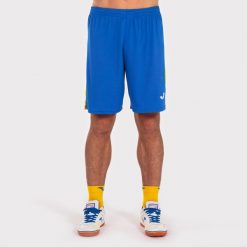 Szorty do biegania damskie Joma Maxi. Niebieskie szorty damskie Joma, bez wzorów, z materiału. Za 125.50 zł.