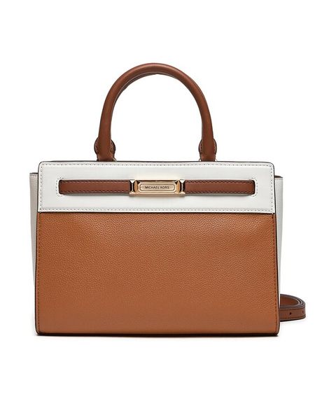 MICHAEL Michael Kors Torebka Primrose 30S4G12S1U Brązowy. Brązowe torebki klasyczne damskie MICHAEL Michael Kors, bez wzorów, ze skóry, bez dodatków. Za 989.99 zł.