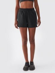 4F Szorty sportowe w kolorze czarnym rozmiar: XL. Czarne spodenki sportowe damskie 4f, xl, z materiału, outdoorowe. Za 65.85 zł.