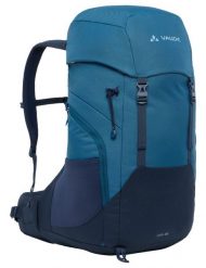 Plecaki 30-39L Jura 32. Niebieskie plecaki damskie Vaude, bez wzorów, z materiału, biznesowe. Za 599.60 zł.