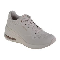 Buty sportowe Sneakersy damskie, Skechers Million Air-Elevated Air. Białe buty sportowe na co dzień damskie Skechers, bez wzorów, trekkingowe, Skechers Sport. Za 329.99 zł.