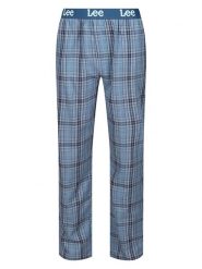 LEE Underwear Spodnie piżamowe "Pecos" w kolorze niebieskim rozmiar: M. Niebieskie piżamy męskie LEE Underwear, m, bez wzorów, z bawełny, bez ramiączek. Za 73.93 zł.