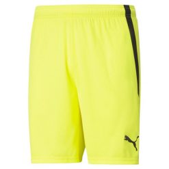 Szorty Puma teamLIGA. Czarne szorty męskie Puma, z materiału, bez kołnierzyka. Za 84.50 zł.