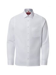 Finshley & Harding koszula biznesowa - Easy Care Mężczyźni Slim Fit Bawełna biały, 43. Białe koszule męskie Finshley & Harding, m, bez wzorów, z bawełny, bez kołnierzyka, bez ramiączek. Za 119.95 zł.