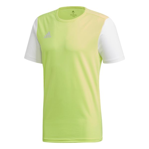 Koszulka piłkarska adidas Estro 19 JSY. Białe t-shirty sportowe męskie Adidas, m, z jersey, bez ramiączek, do piłki nożnej. Za 52.00 zł.