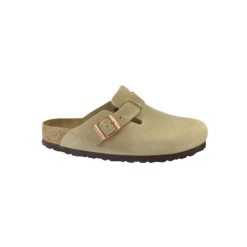Kapelusze Birkenstock Boston Sfb Leoi Damskie. Brązowe kapcie damskie Birkenstock, z materiału. Za 648.00 zł.