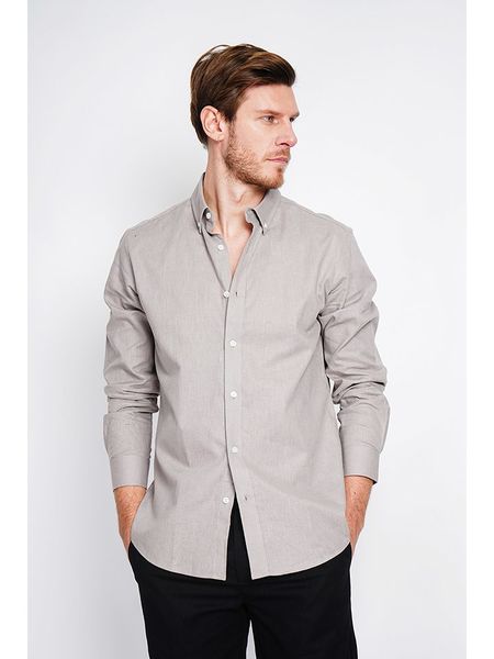 Secret du Lin Lniana koszula w kolorze jasnobrązowym rozmiar: 44. Brązowe koszule męskie Secret du Lin, bez wzorów, ze lnu, bez kołnierzyka, bez ramiączek. Za 132.05 zł.