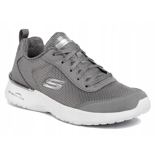 BUTY damskie SKECHERS DYNAMIGHT 12947-GRY szare niskie lekkie sportowe 37,5. Szare buty sportowe na co dzień damskie Skechers, bez wzorów, trekkingowe, Skechers Sport. Za 279.00 zł.