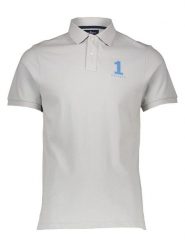 Hackett London Koszulka polo w kolorze jasnoszarym rozmiar: S. Szare koszulki polo męskie Hackett London, s, bez wzorów, z bawełny, bez ramiączek. Za 217.99 zł.