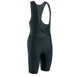 Spodenki rowerowe THUNDER BIBSHORT. Czarne szorty męskie GIST, bez wzorów, z elastanu, sportowe. Za 325.90 zł.