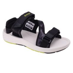 Męskie Sandały Tocel. Czarne sandały męskie Hi-tec, bez zapięcia. Za 158.99 zł.