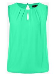 More & More Bluzka w kolorze zielonym rozmiar: 34. Zielone bluzki damskie MORE & MORE, bez wzorów, bez kołnierzyka, bez ramiączek. Za 61.46 zł.