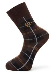 Fred Perry Skarpety Mężczyźni Bawełna brązowy, 43-46. Brązowe skarpetki męskie Fred Perry, bez wzorów, z bawełny. Za 119.95 zł.