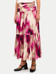 Kaffe Spódnica maxi 10508816 Różowy Regular Fit. Czerwone spódniczki damskie Kaffe, l, bez wzorów, z wiskozy, maxi. Za 149.99 zł.
