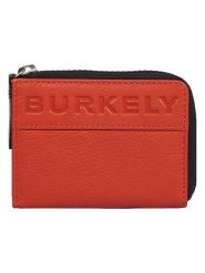 Burkely Skórzany portfel w kolorze czerwonym - 11 x 8 x 1 cm rozmiar: onesize. Czerwone portfele męskie Burkely, bez wzorów, z materiału. Za 113.63 zł.
