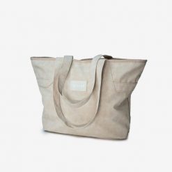 Torba sportowa Domyos 25 l. Brązowe torby podróżne damskie DOMYOS, bez wzorów, z materiału. W wyprzedaży za 54.99 zł.
