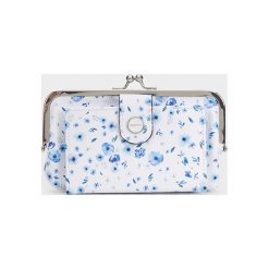 Parfois - Portfel. Niebieskie portfele damskie Parfois, bez wzorów, z materiału. Za 49.90 zł.
