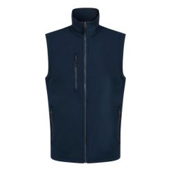 Bezrękawnik Softshell Męski Navigate 2warstwowy. Niebieskie kamizelki męskie Regatta, m, bez wzorów, z softshellu, bez kaptura. Za 122.99 zł.