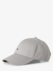 Tommy Hilfiger czapka z daszkiem Mężczyźni Bawełna szary, ONE SIZE. Szare czapki męskie Tommy Hilfiger, bez wzorów, z bawełny, klasyczne. Za 189.95 zł.