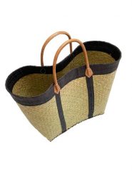 Le Comptoir de la Plage Torba plażowa "Tsimgy" w kolorze beżowo-czarnym - 55 x 40 x 22 cm rozmiar: onesize. Brązowe torebki klasyczne damskie Le Comptoir de la Plage, bez wzorów, z materiału, bez dodatków. Za 70.24 zł.
