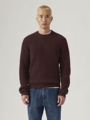 Levi's Sweter w kolorze brązowym rozmiar: XL. Brązowe swetry męskie Levi's, s, bez wzorów, z wełny, bez kołnierzyka. Za 139.87 zł.