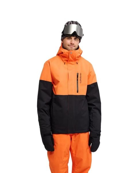 Kurtka śniegowa techniczna dla Mężczyzn TITANO 10K Pomarańczowy. Brązowe kurtki narciarskie i snowboardowe damskie Quiksilver, m, bez wzorów, z materiału, bez kaptura, snowboardowy. Za 819.99 zł.