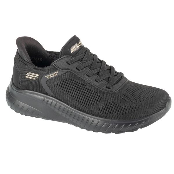 Buty sportowe Sneakersy damskie, Slip-Ins: Sport Squad Chaos - Current Muse. Czarne buty sportowe na co dzień damskie Skechers, bez wzorów, z materiału, trekkingowe, Skechers Sport. Za 348.00 zł.
