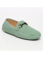 CHARLES & SMITH Skórzane mokasyny w kolorze zielonym rozmiar: 42. Zielone mokasyny męskie CHARLES & SMITH, ze skóry. Za 173.99 zł.