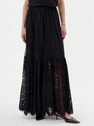 Herskind Spódnica maxi 5577204 Czarny Regular Fit. Czarne spódniczki damskie Herskind, bez wzorów, z syntetyku, maxi. Za 559.99 zł.