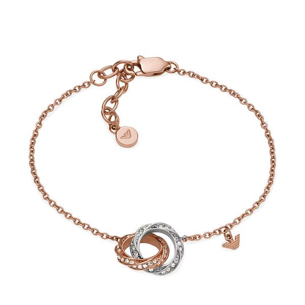 Bransoletka Emporio Armani. Żółte bransoletki damskie Emporio Armani, złote. Za 309.99 zł.